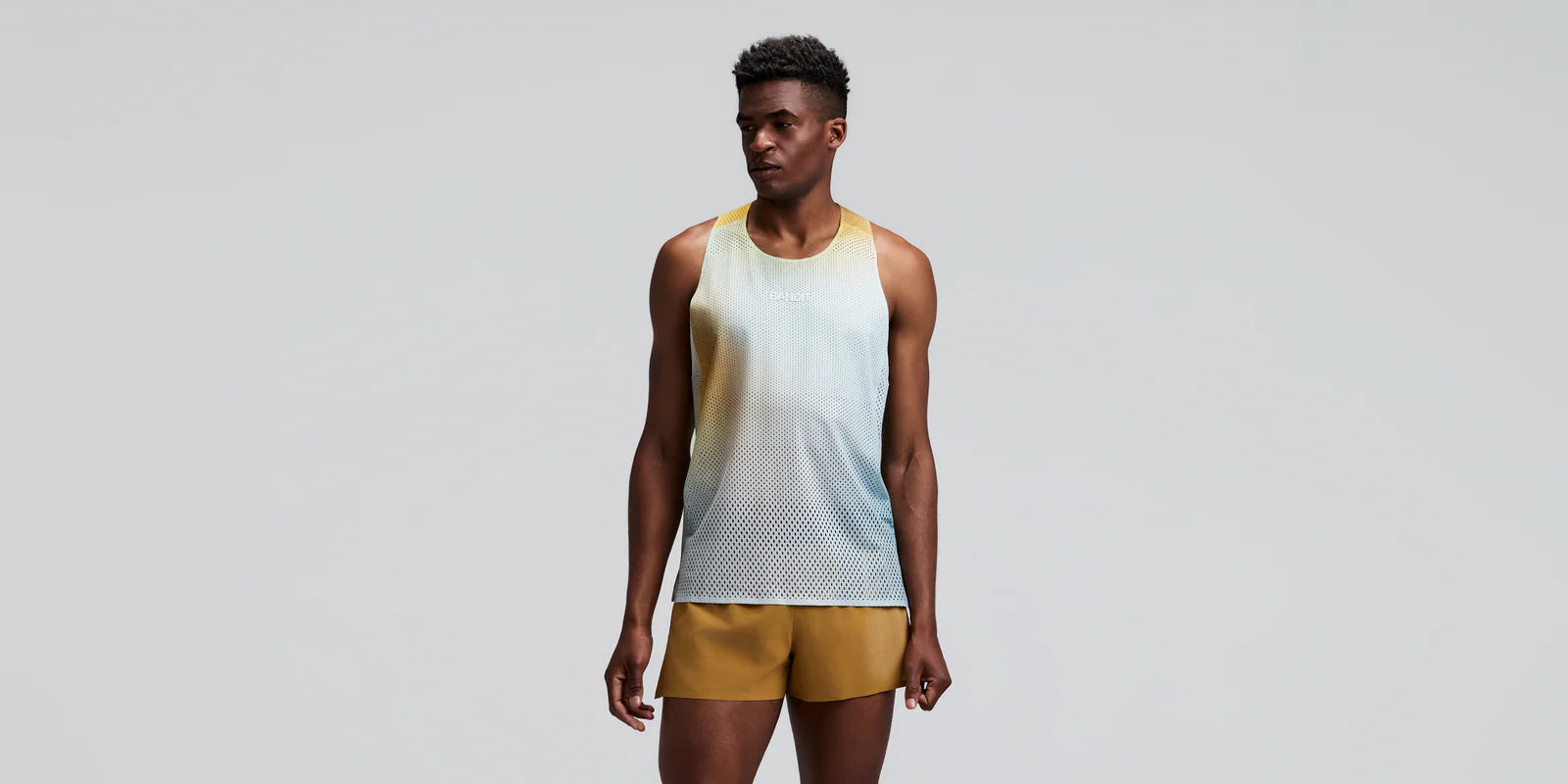 Bandit | Men's Shredder™ Race Singlet with Flopack™ - Lagoon Multi