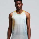 Bandit | Men's Shredder™ Race Singlet with Flopack™ - Lagoon Multi
