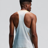 Bandit | Men's Shredder™ Race Singlet with Flopack™ - Lagoon Multi