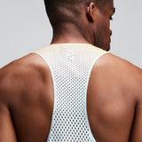 Bandit | Men's Shredder™ Race Singlet with Flopack™ - Lagoon Multi