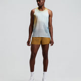 Bandit | Men's Shredder™ Race Singlet with Flopack™ - Lagoon Multi