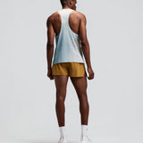Bandit | Men's Shredder™ Race Singlet with Flopack™ - Lagoon Multi