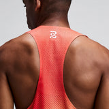 Bandit | Men's Shredder™ Race Singlet with Flopack™ - Linear Gradient - Poppy / Copal
