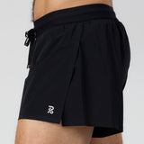 Bandit | Vento™ Men's 3" Splitty Short - Black