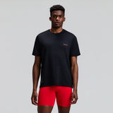 Bandit | Men's Micromesh™ Short Sleeve Run Tee - Black