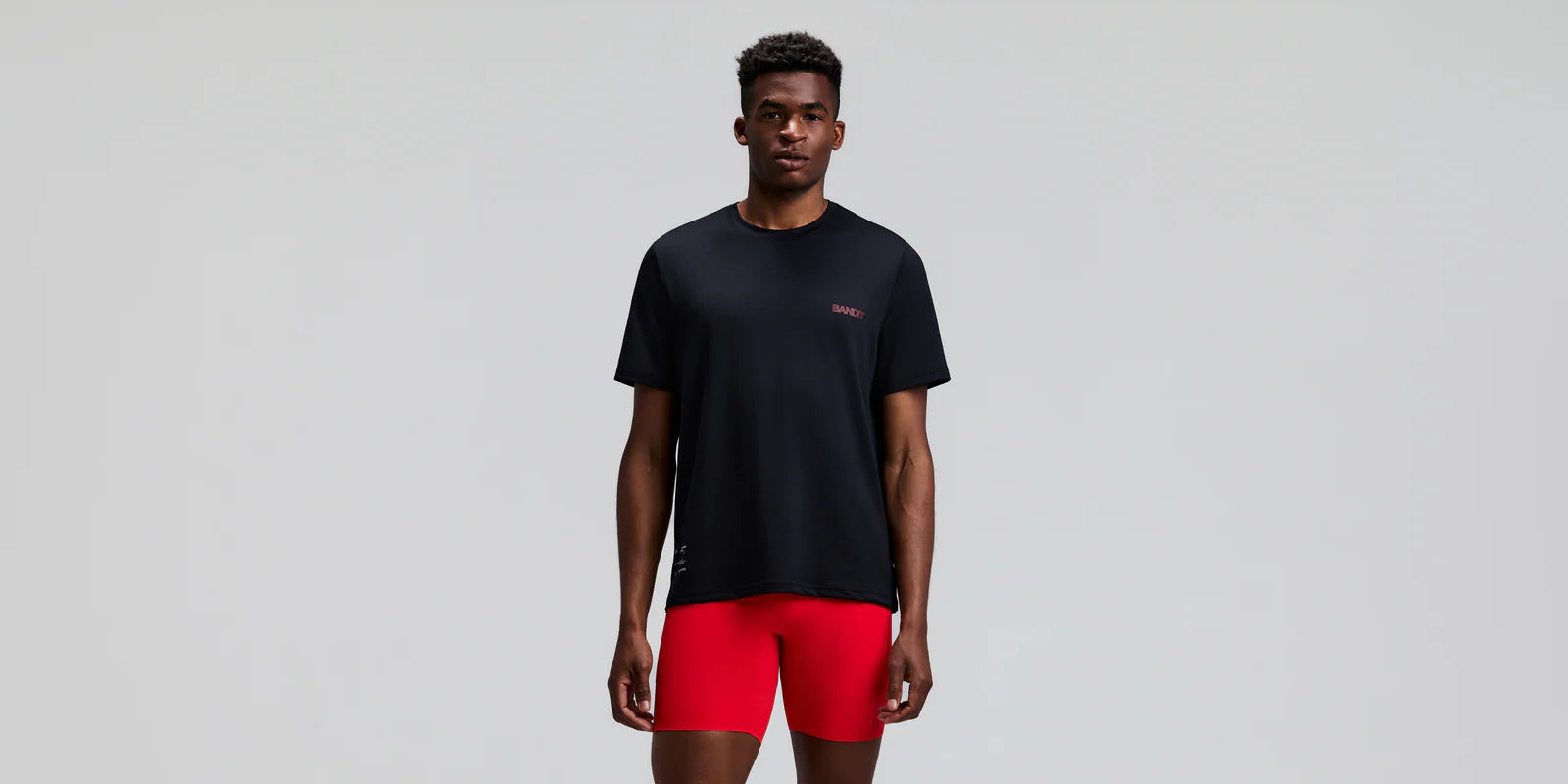 Bandit | Men's Micromesh™ Short Sleeve Run Tee - Black