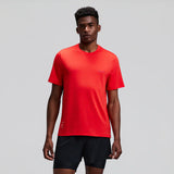 Bandit | Men's Micromesh™ Short Sleeve Run Tee - Poppy