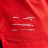 Bandit | Men's Micromesh™ Short Sleeve Run Tee - Poppy