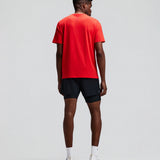 Bandit | Men's Micromesh™ Short Sleeve Run Tee - Poppy