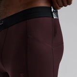 Bandit | Men's SoLite™ Quarter Tights - Espresso