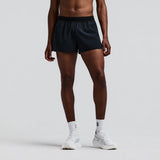 Bandit | Men's CoolGrid™ 3" Split Short - Black
