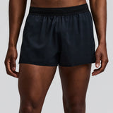 Bandit | Men's CoolGrid™ 3" Split Short - Black