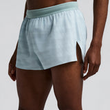 Bandit | Men's CoolGrid™ 3" Split Short - Uneven Gradient - Lagoon / Mist