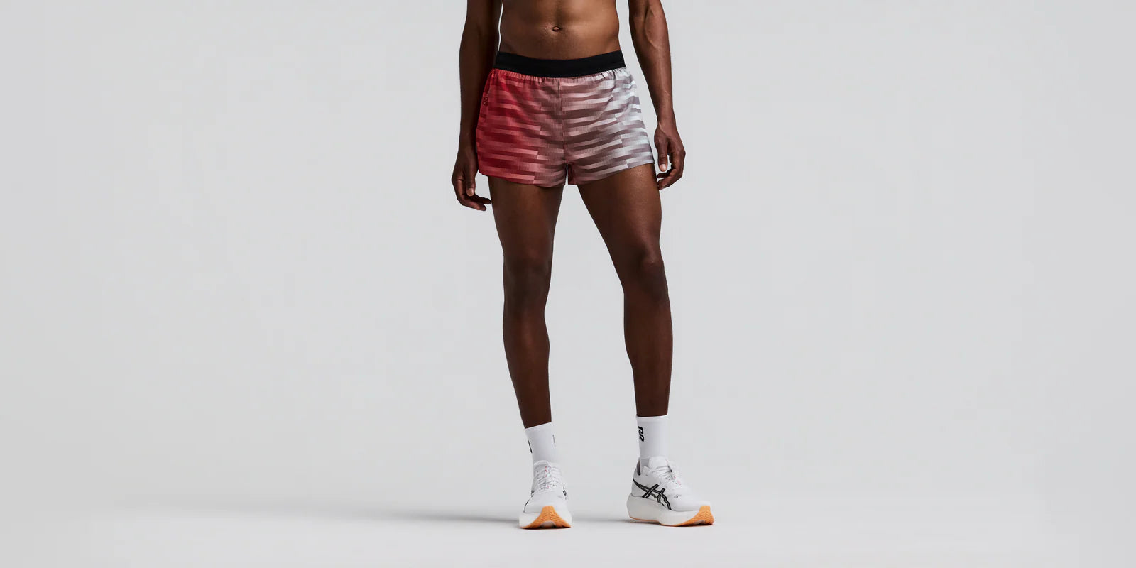 Bandit | Men's CoolGrid™ 3" Split Short - Poppy Multi