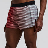 Bandit | Men's CoolGrid™ 3" Split Short - Poppy Multi