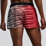 Bandit | Men's CoolGrid™ 3" Split Short - Poppy Multi