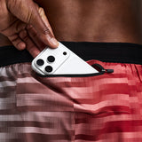 Bandit | Men's CoolGrid™ 3" Split Short - Poppy Multi