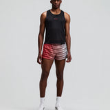 Bandit | Men's CoolGrid™ 3" Split Short - Poppy Multi