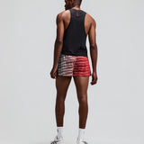Bandit | Men's CoolGrid™ 3" Split Short - Poppy Multi