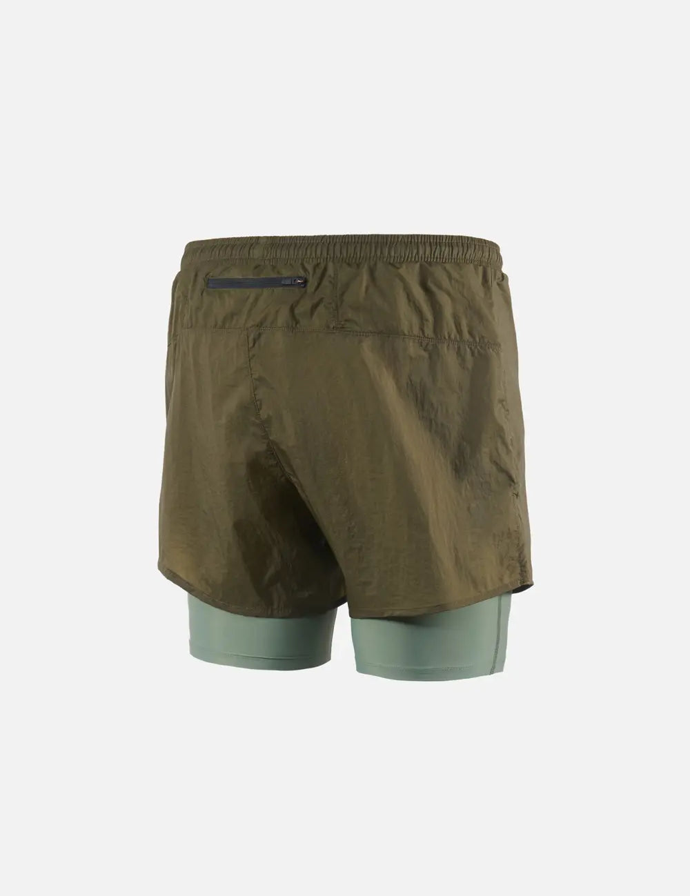 District Vision | Ripstop Layered Trail Shorts - Olive