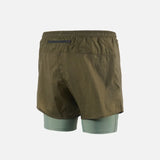 District Vision | Ripstop Layered Trail Shorts - Olive