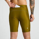 Bandit | Superbeam™ Next Gen 7 Pocket Half Tights - MOSS