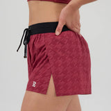 Bandit | Women's Vento™ 3" Split Short - Berry