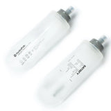Satisfy | HydraPak® Soft Flask 500ml 2‑Pack - White