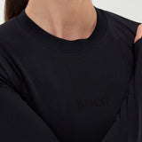 Bandit | Women's Mercury Seamless™ Long Sleeve Crop - Black
