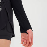 Bandit | Women's Mercury Seamless™ Long Sleeve Crop - Black