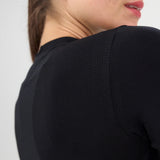 Bandit | Women's Mercury Seamless™ Long Sleeve Crop - Black