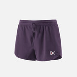 District Vision | Women's 3in Split Shorts - Plum