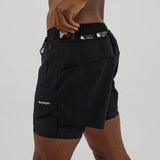 Bandit | Engineered Vento™ Duo Distance Short, Men's - Black
