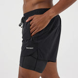Bandit | Engineered Vento™ Duo Distance Short, Men's - Black