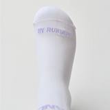 Bandit | Lite Run™ Quarter Socks - WHITE/LILAC  - 2 Pack