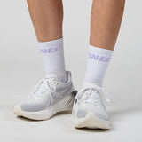 Bandit | Lite Run™ Quarter Socks - WHITE/LILAC  - 2 Pack