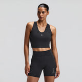 Bandit | Stamina™ Scoop Neck Race Crop - สีดำ 