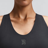 Bandit | Stamina™ Scoop Neck Race Crop - สีดำ 