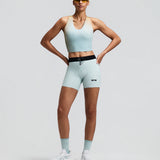 Bandit | Stamina™ Scoop Neck Race Crop - สีดำ 