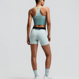 Bandit | Stamina™ Scoop Neck Race Crop - สีดำ 