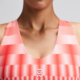 Bandit | Stamina™ Scoop Neck Race Crop - สีดำ 