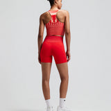 Bandit | Stamina™ Scoop Neck Race Crop - สีดำ 