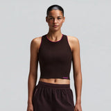 Bandit | Stamina™ Scoop Neck Race Crop - สีดำ 
