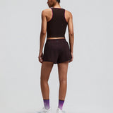 Bandit | Stamina™ Scoop Neck Race Crop - สีดำ 
