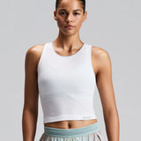Bandit | Stamina™ Scoop Neck Race Crop - สีดำ 