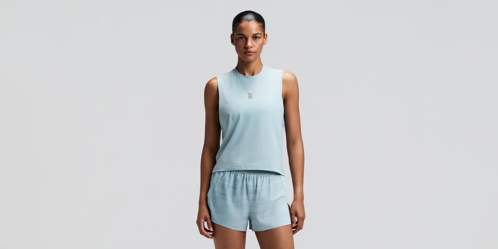 Bandit | Stamina™ Scoop Neck Race Crop - สีดำ 