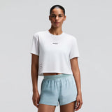 Bandit | Stamina™ Scoop Neck Race Crop - สีดำ 