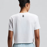 Bandit | Stamina™ Scoop Neck Race Crop - สีดำ 