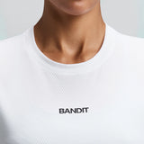 Bandit | Stamina™ Scoop Neck Race Crop - สีดำ 