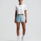 Bandit | Stamina™ Scoop Neck Race Crop - สีดำ 